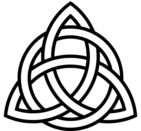 Celtic trinity knot logo